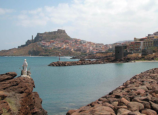 Castelsardo vista dal Porto